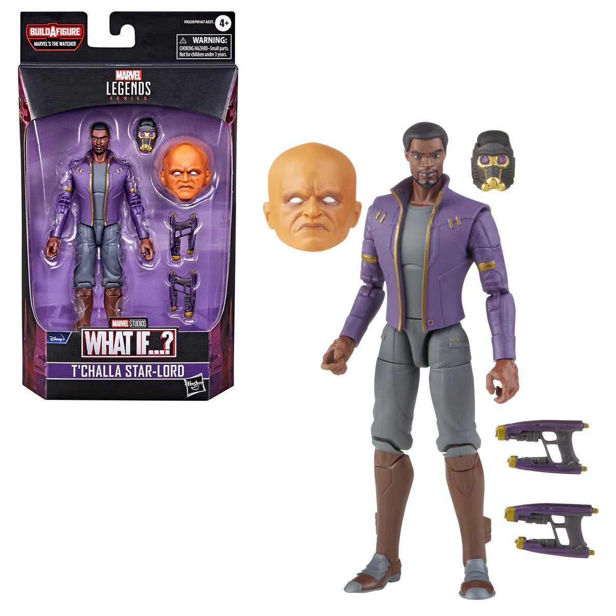 What If? Marvel Legends T'Challa Star-Lord (Marvel's The Watcher BAF)