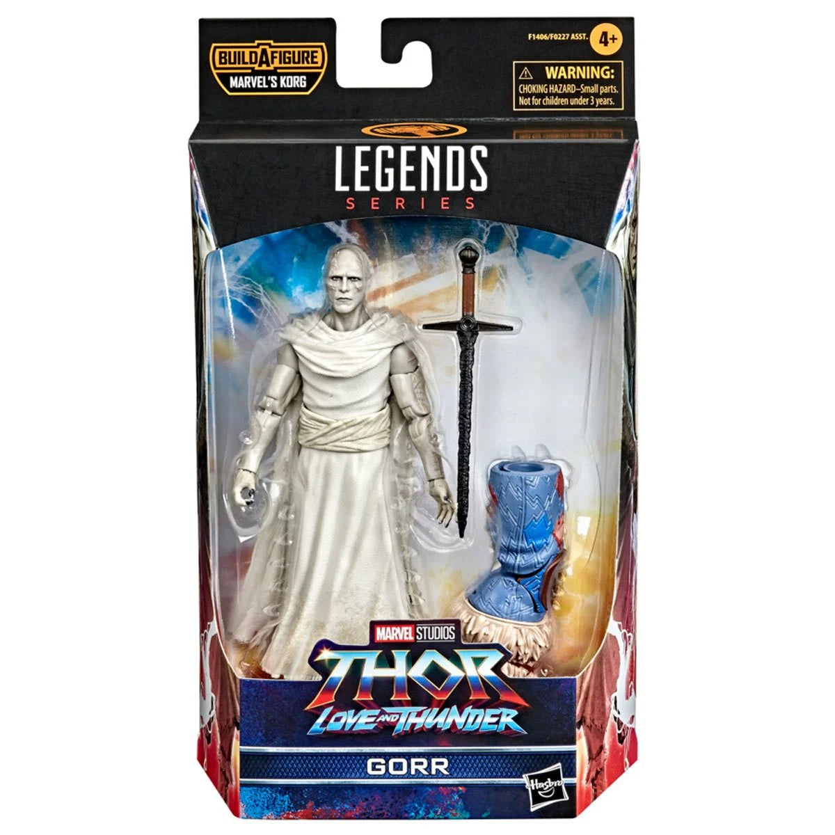 Gorr Thor: Love and Thunder Marvel Legends 6-Inch Action Figure BAF Korg