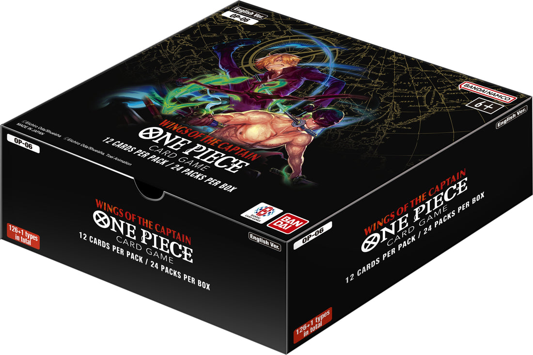 wings of the captain booster box english One piece (OP-06) Minty Fresh Collectible have for any collectors showcase One Piece - OP-06 Wings