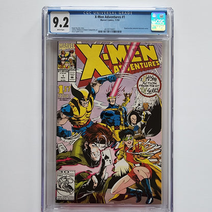 CGC 9.2 X-Men Adventures #1 11/92 Based on Animated Series