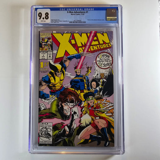CGC 9.8 X-Men Adventures #1 11/92 Based on Animated Series