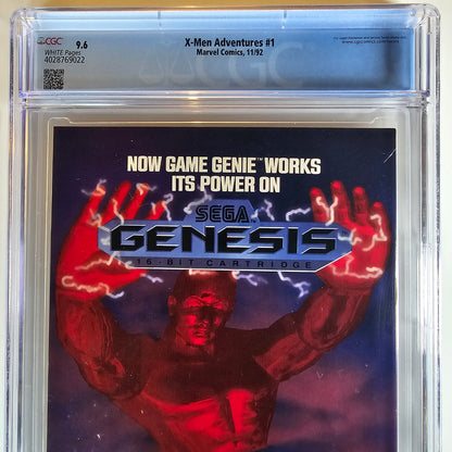 CGC 9.6 X-Men Adventures #1 11/92 Based on Animated Series