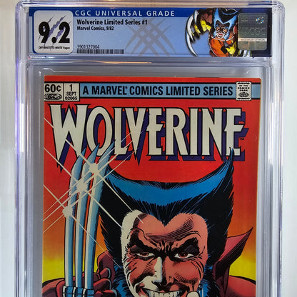 CGC 9.2 Wolverine #1 9/82 Limited Series Newstand Custom Label