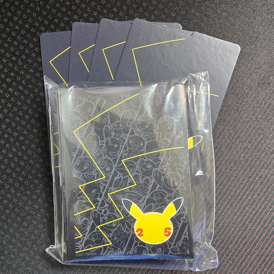 Celebrations Pikachu Pokemon TCG: Official Sleeves