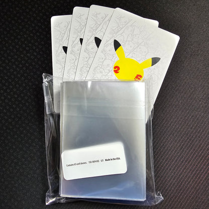 Celebrations Pikachu Pokemon TCG: Official Sleeves