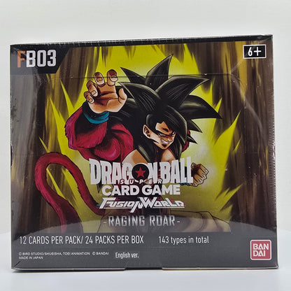 Dragon Ball Super Fusion World TCG: Set 03 Raging Roar Booster Box