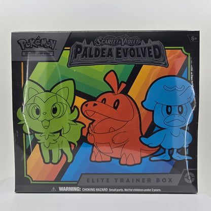 Pokemon Scarlet & Violet Paldea Evolved Elite Trainer Box