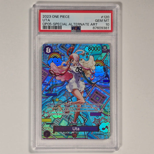 PSA 10 Uta OP05-120 SP Awakening of the New Era