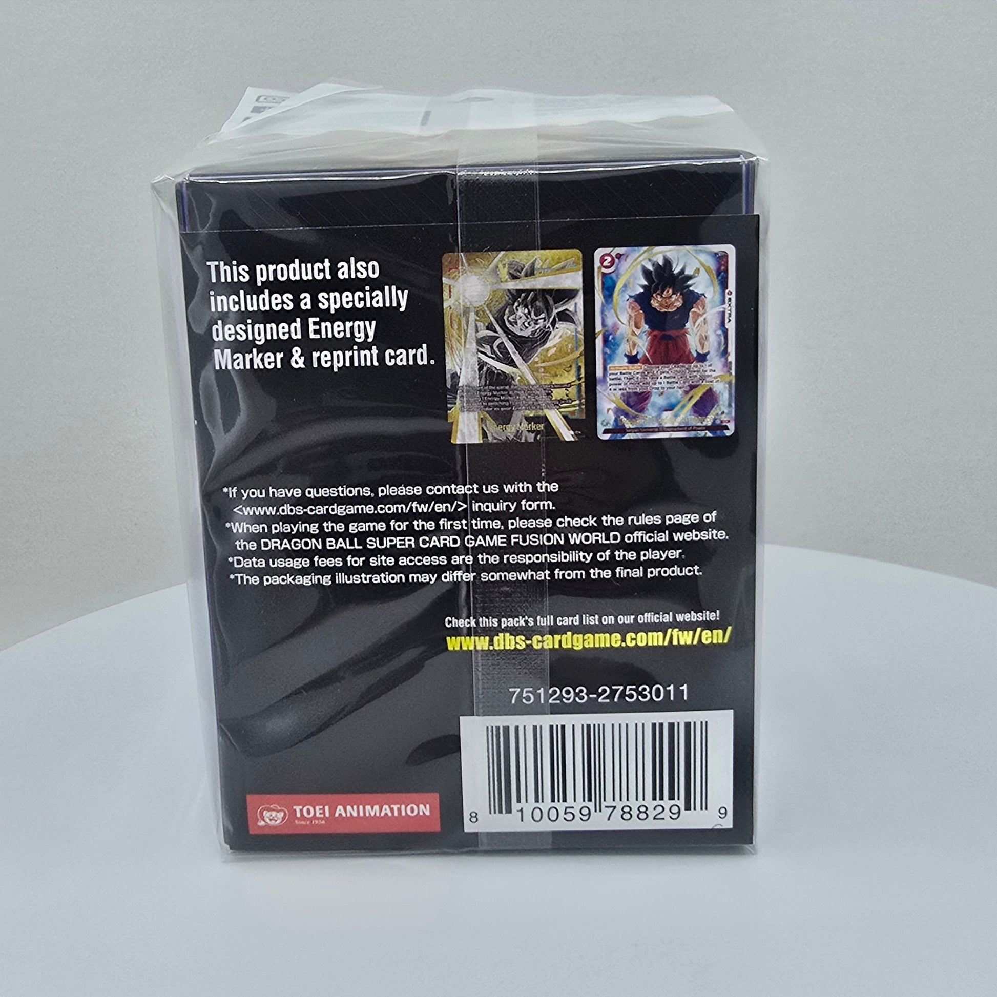Dragon Ball Super TCG: Official Deck Box 01 Son Goku FNT Collectibles Dragon Ball Super TCG: Official Deck Box 01 Son Goku FNT Collectibles