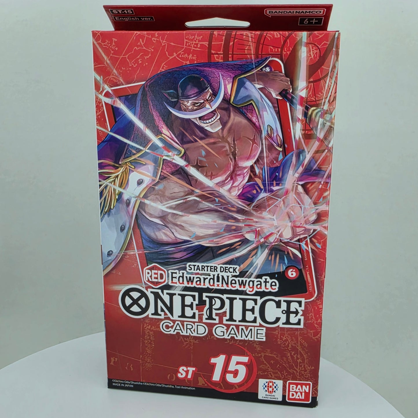 ENGLISH One Piece TCG: Red Edward Newgate ST-15 Starter Deck