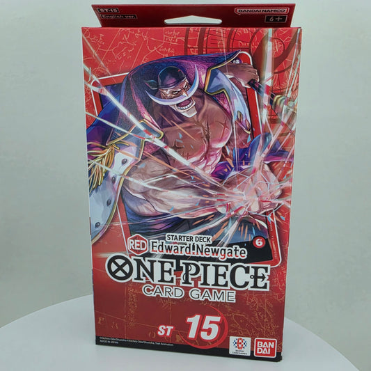 ENGLISH One Piece TCG: Red Edward Newgate ST-15 Starter Deck
