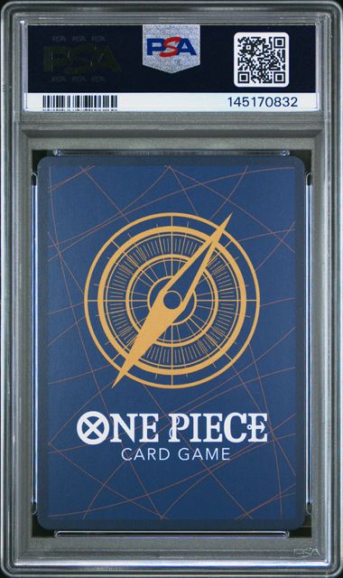 PSA 10 Monkey D. Luffy 111 One Piece Promos 145170832 (Back)