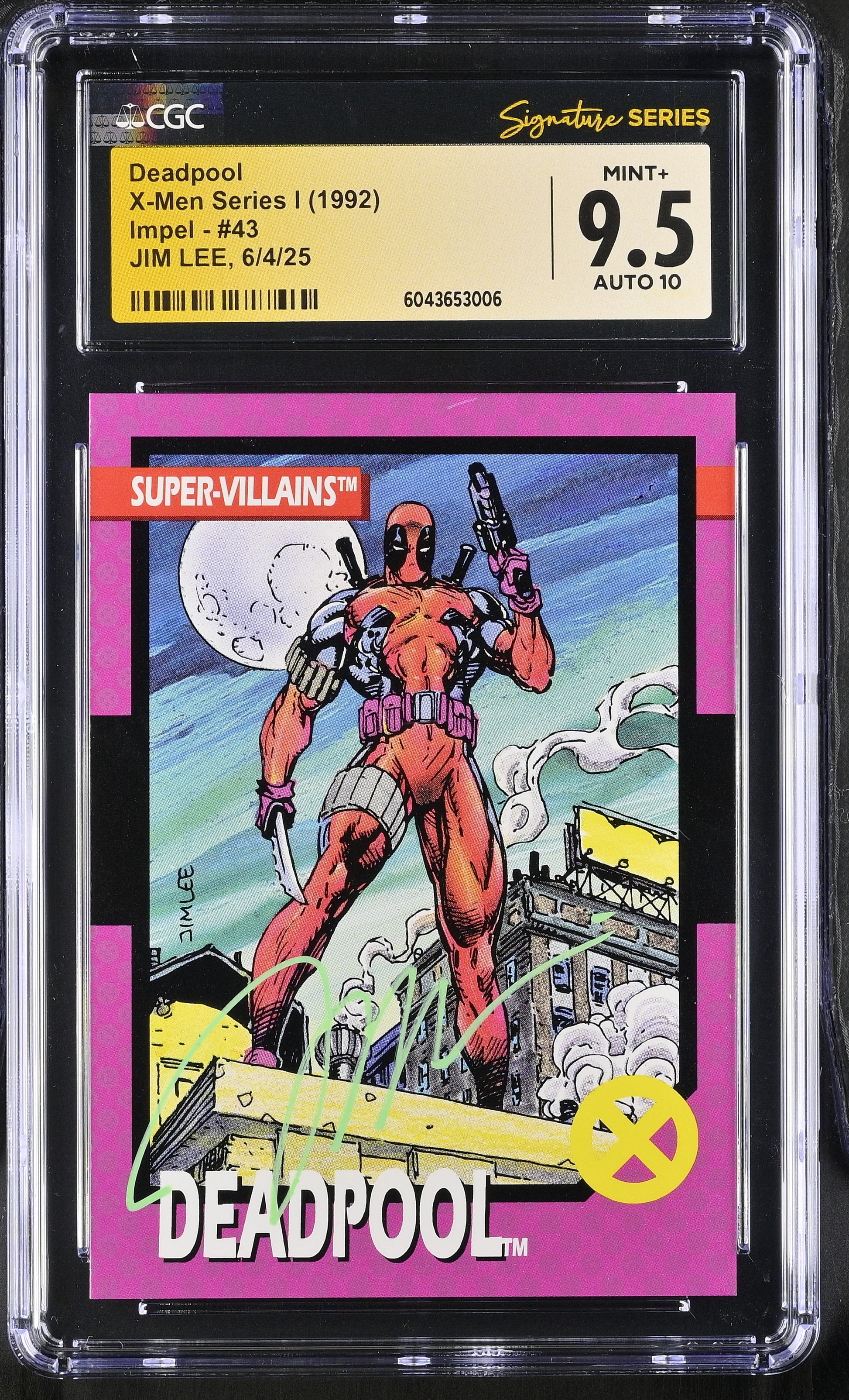 CGC 9.5 Deadpool 43 X-Men Series I 6043653006 