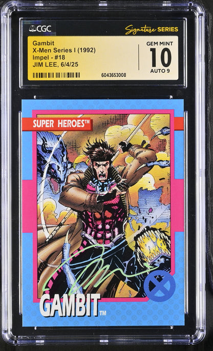 CGC 10 Gambit 18 X-Men Series I 6043653008