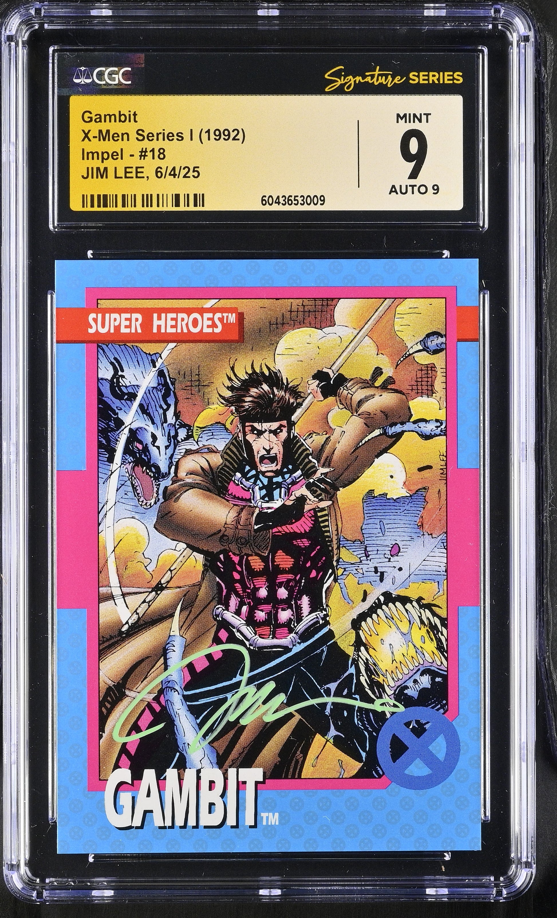 CGC 9 Gambit 18 X-Men Series I 6043653009