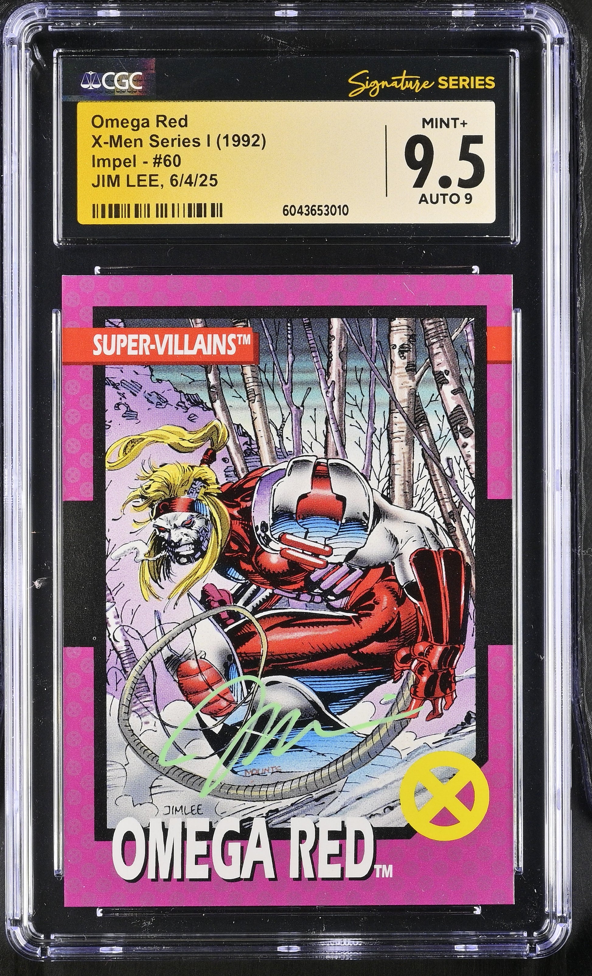 CGC 9.5 Omega Red 60 X-Men Series I 6043653010
