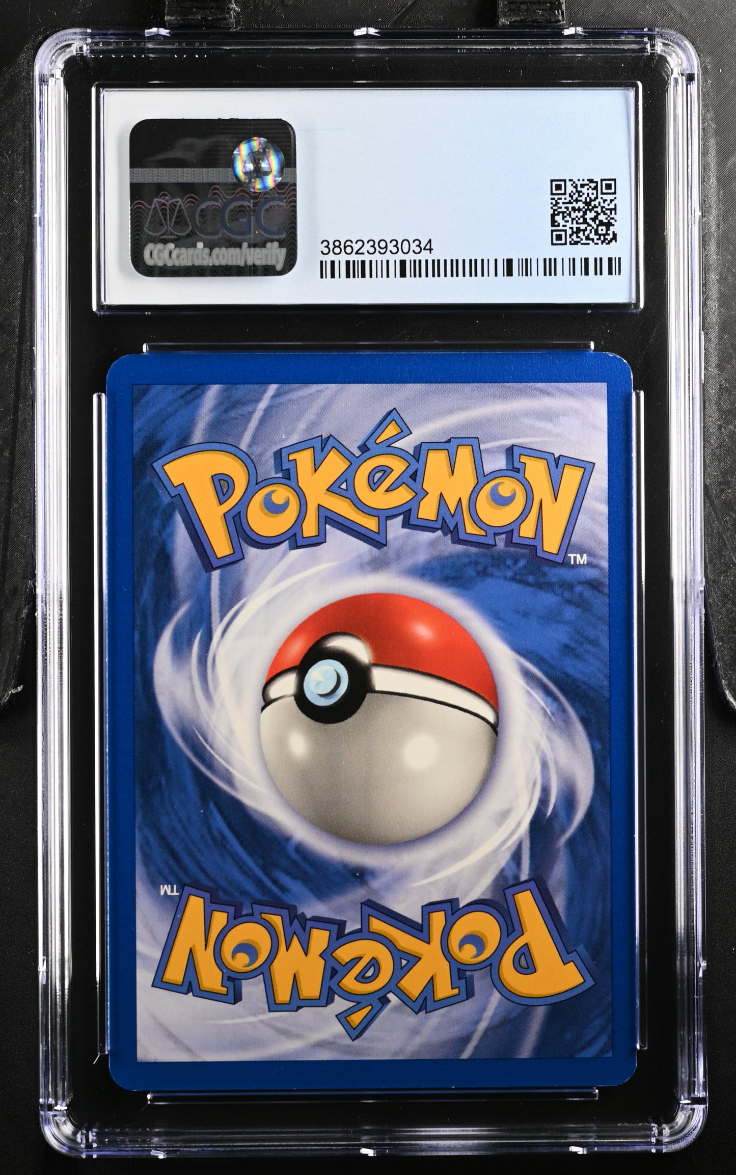 CGC 8.5 Squirtle 68/82 Team Rocket - 1st Ed. 3862393034 (Back)