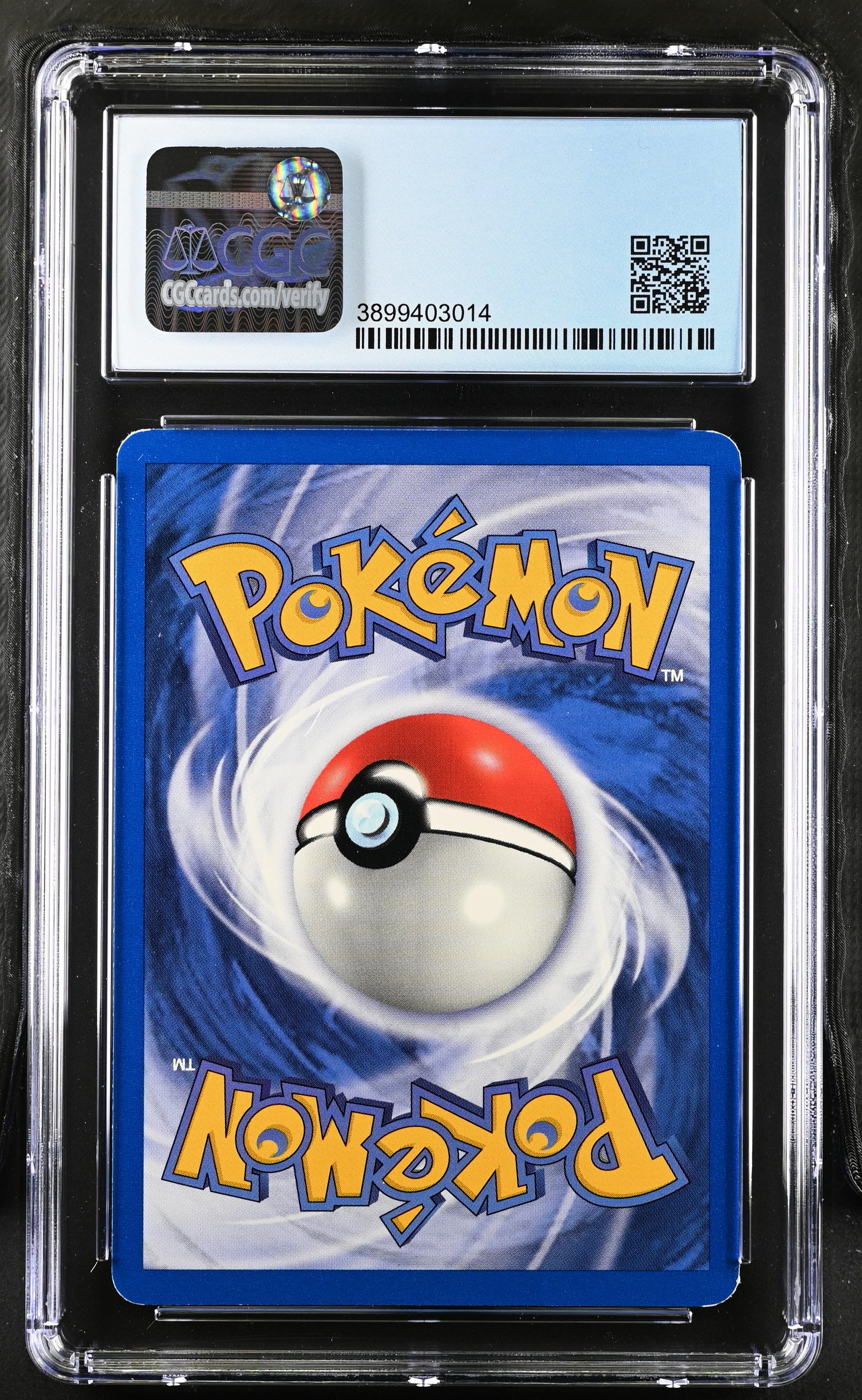 CGC 7 Abra 49/82 Team Rocket - 1st Ed. 3899403014 (Back)