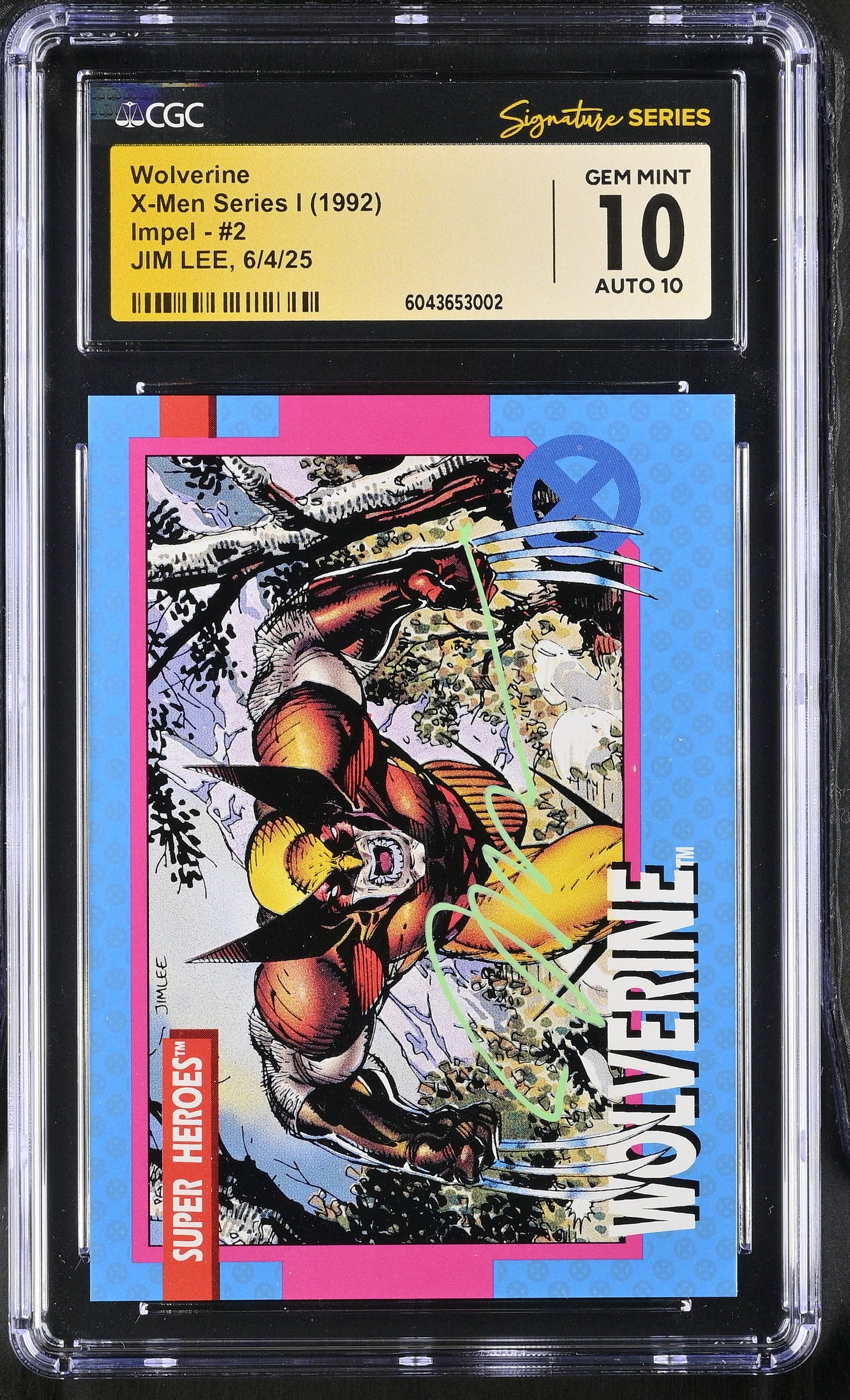 CGC 10 Wolverine 2 X-Men Series I 6043653002