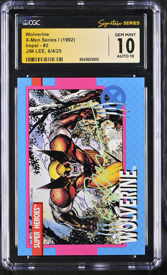 CGC 10 Wolverine 2 X-Men Series I 6043653002