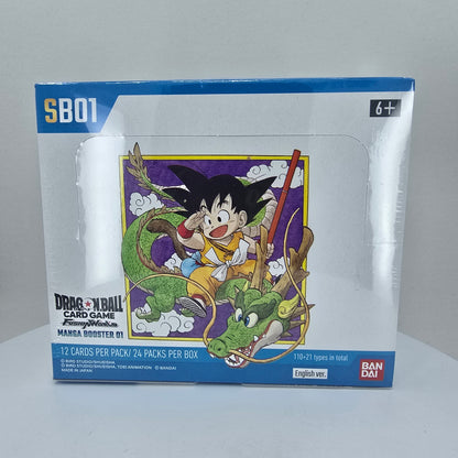 Dragon Ball Super Fusion World TCG: Set 01 SB01 Manga Booster Box Front