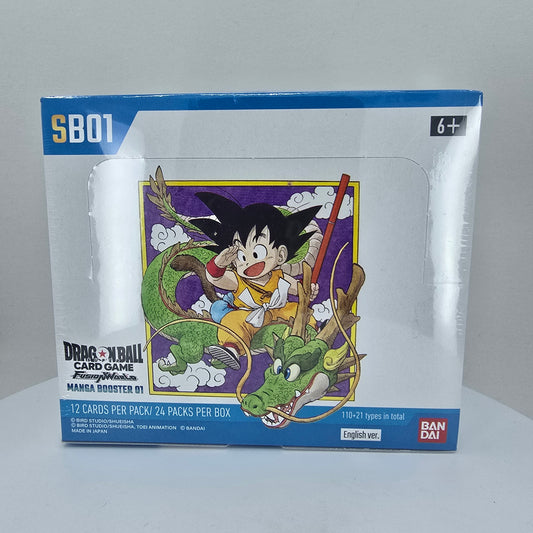 Dragon Ball Super Fusion World TCG: Set 01 SB01 Manga Booster Box Front