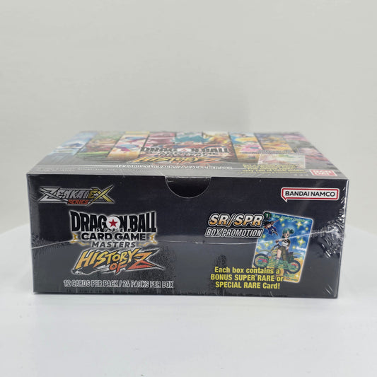 Dragon Ball Super Masters TCG: Zenkai Set 10 B27 History of Z Booster Box Front