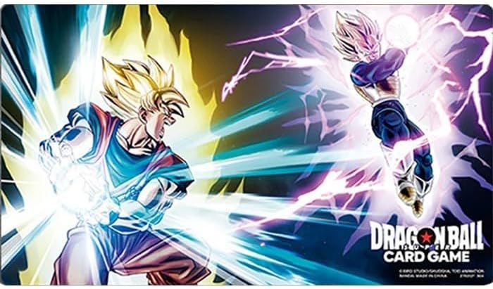 Dragonball Super Card Game Official Playmat 01 Son Goku vs Vegeta
