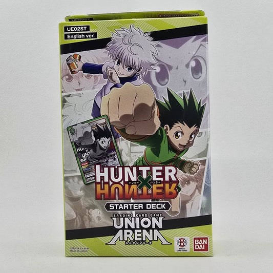 ENGLISH Union Arena TCG: Hunter x Hunter UE02ST Starter Deck Front