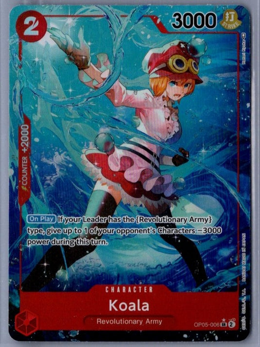 Koala OP05-006 Super Rare Alt Art Awakening of the New Era One Piece Front