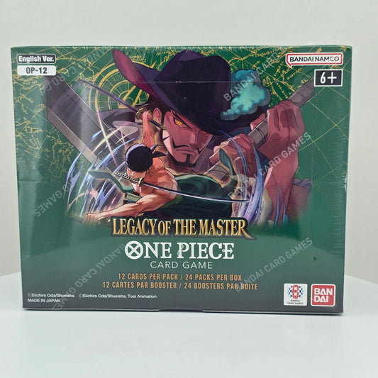 One Piece TCG: OP-12 Legacy of the Master English Booster Box Front