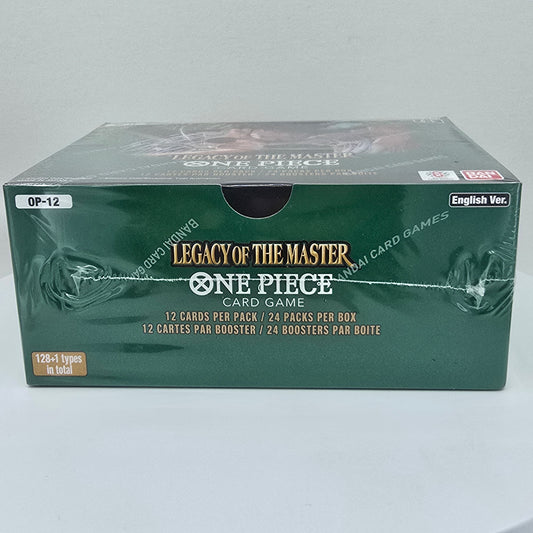 One Piece TCG: OP-12 Legacy of the Master English Booster Box Side