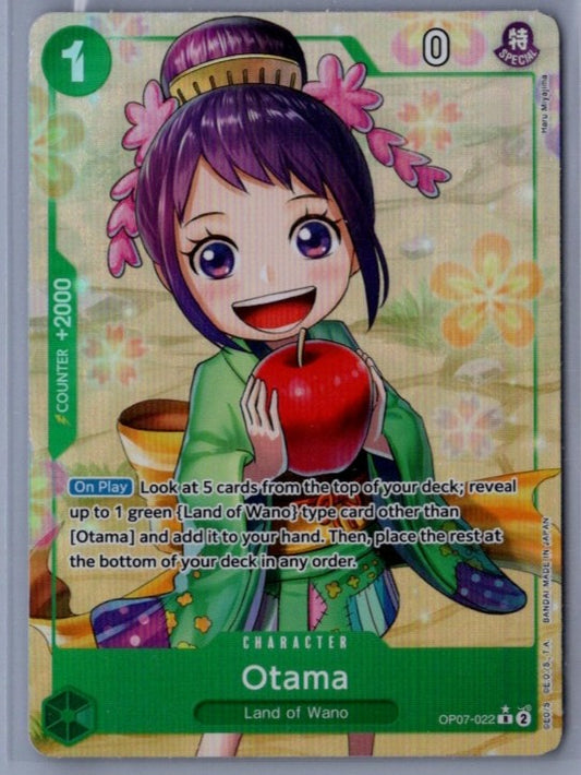 Otama OP07-022 Rare Parallel 500 Years in the Future One Piece Front