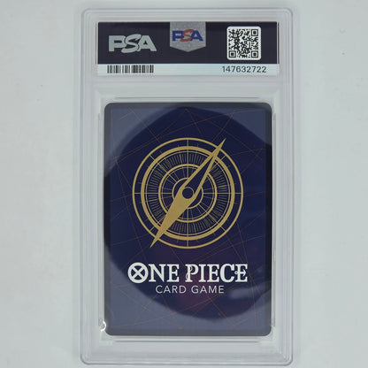 PSA 10 Gol D Roger Alternate Art 2024 One Piece OP09 Emperors in the New World 147632722 Back
