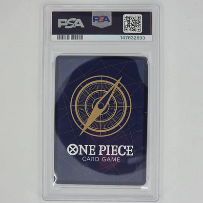 PSA 10 Monkey D Luffy 2025 One Piece 3rd Anniversary Tournament 3 Brothers Pack 147632693 Back