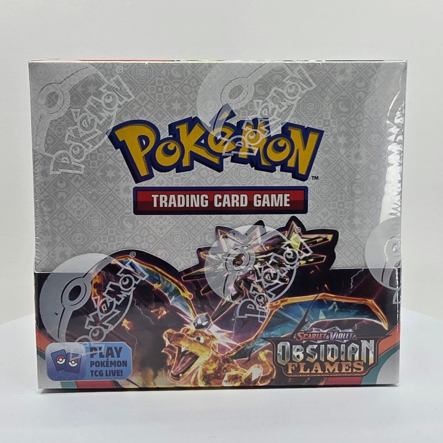 Pokemon TCG: Scarlet & Violet: Obsidian Flames Booster Box Front