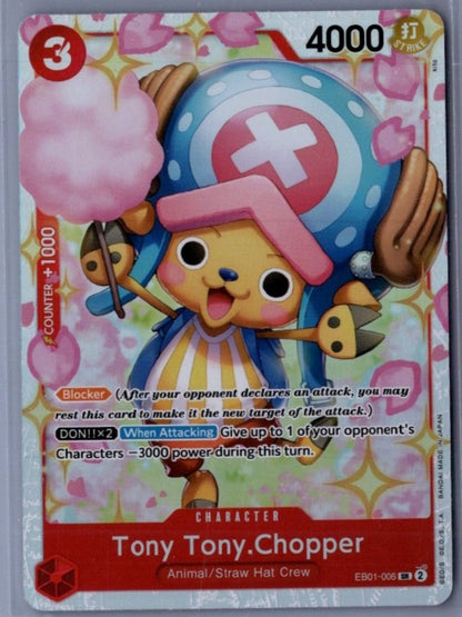 Tony Tony Chopper EB01-006 Super Rare Extra Booster: Memorial Collection One Piece Front