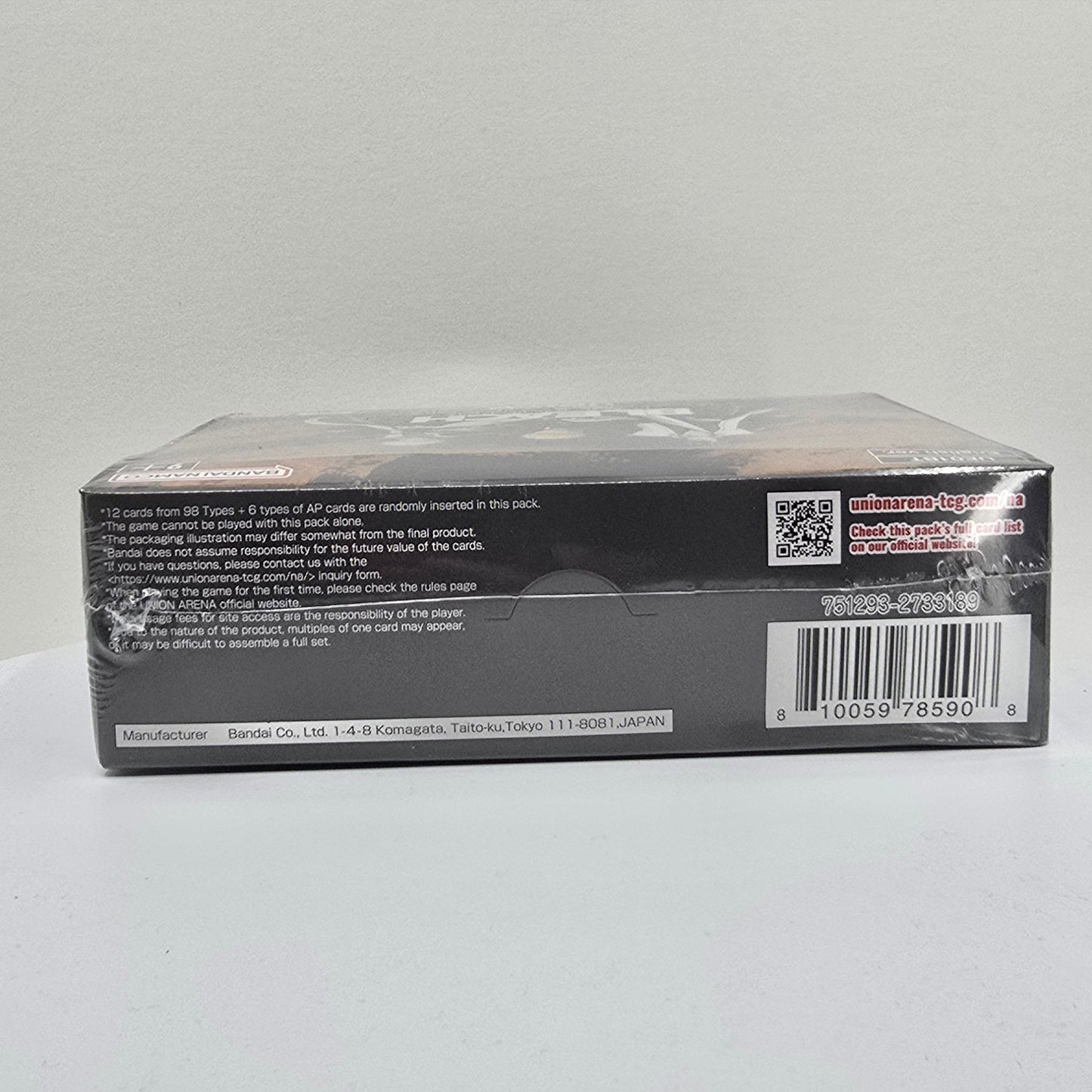 Union Arena TCG: Bleach: Thousand-Year Blood War V1 Booster Box Side A