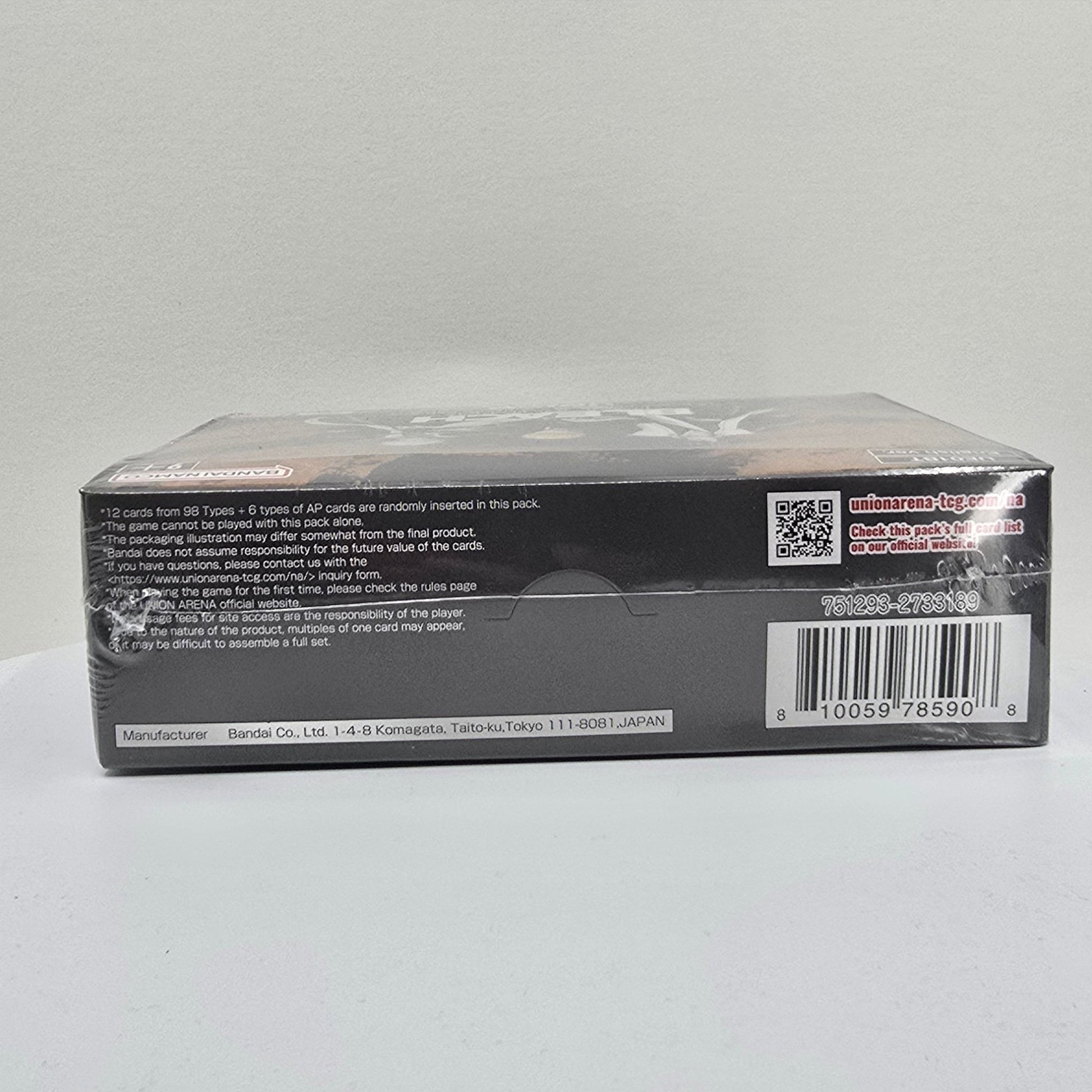 Union Arena TCG: Bleach: Thousand-Year Blood War V1 Booster Box Side A
