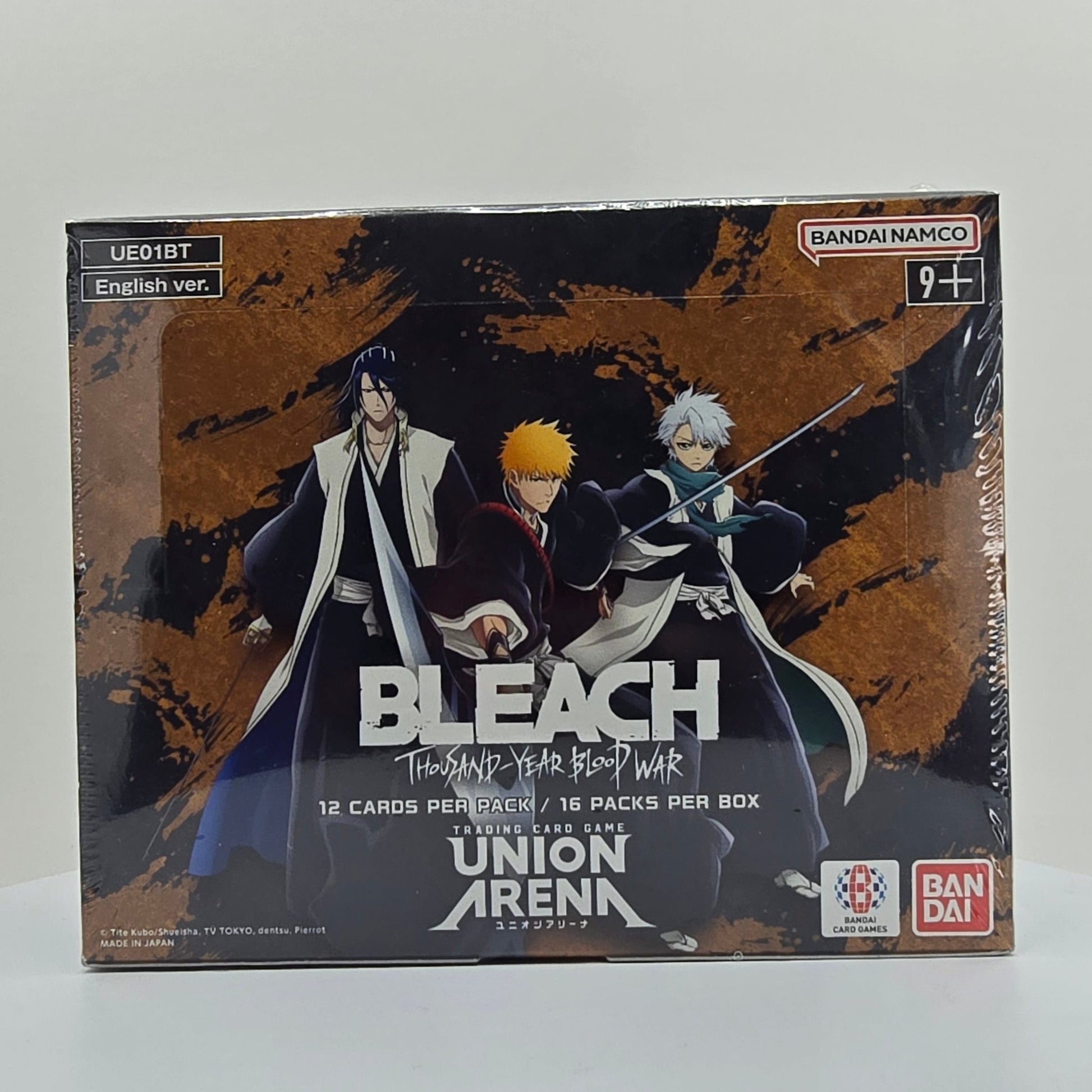 Union Arena TCG: Bleach: Thousand-Year Blood War V1 Booster Box Front