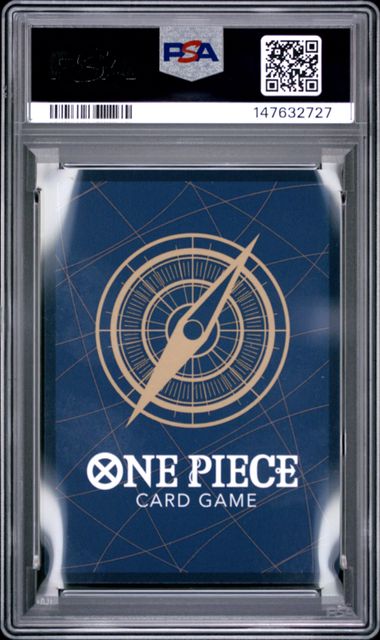PSA 10 Monkey D. Luffy 012 One Piece Op05-Awakening Of The New Era 147632727 (Back)