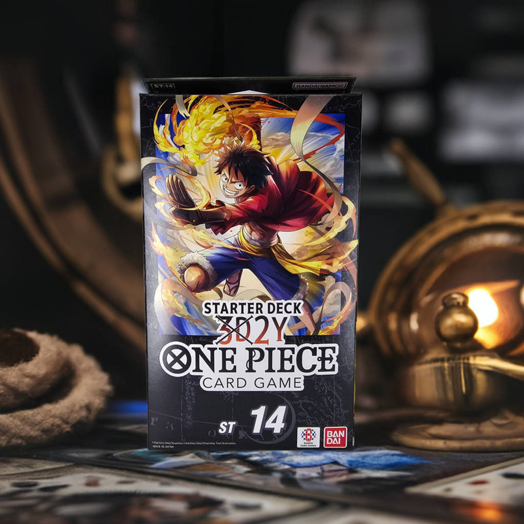 One Piece TCG: 3D2Y ST-14 Starter Deck  In Box, Front AI