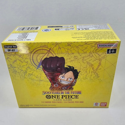 One Piece TCG: OP-07 500 Years in the Future English Booster Box, Front