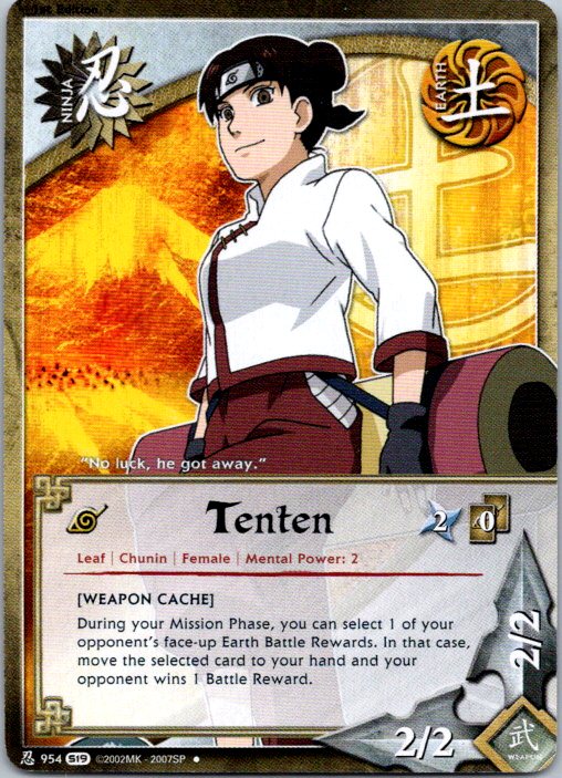 Tenten Ninja 954 Uncommon S19 Path of Pain Naruto CCG