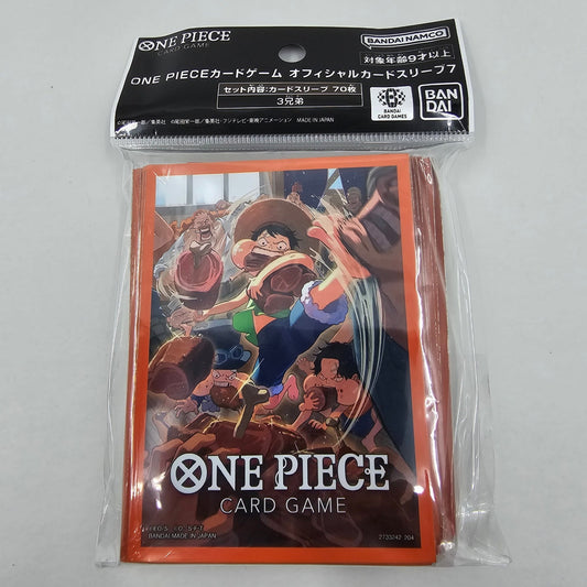 Three Brothers One Piece TCG: Official Sleeves, Front