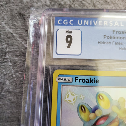 CGC 9 Froakie SV11 Holo Pokemon Hidden Fates