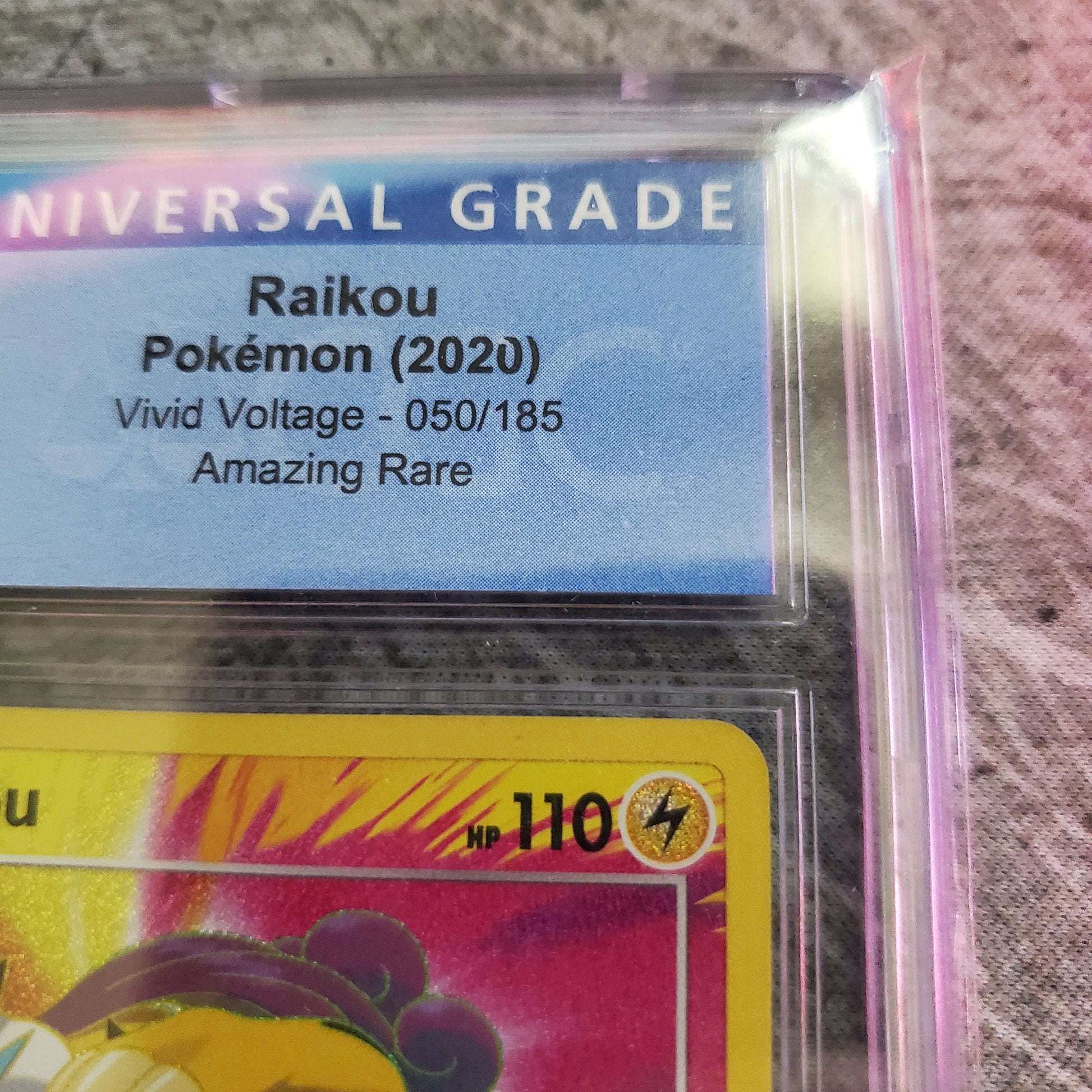 CGC 9 Raikou #50 Amazing Rare Pokemon Vivid Voltage FNT Collectibles CGC 9 Raikou #50 Amazing Rare Pokemon Vivid Voltage FNT Collectibles