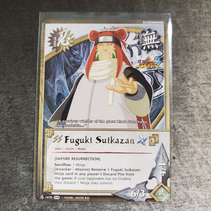 Fuguki Suikazan [Impure Resurrection] 1670 Rare S28 Ultimate Ninja Storm 3 Naruto CCG