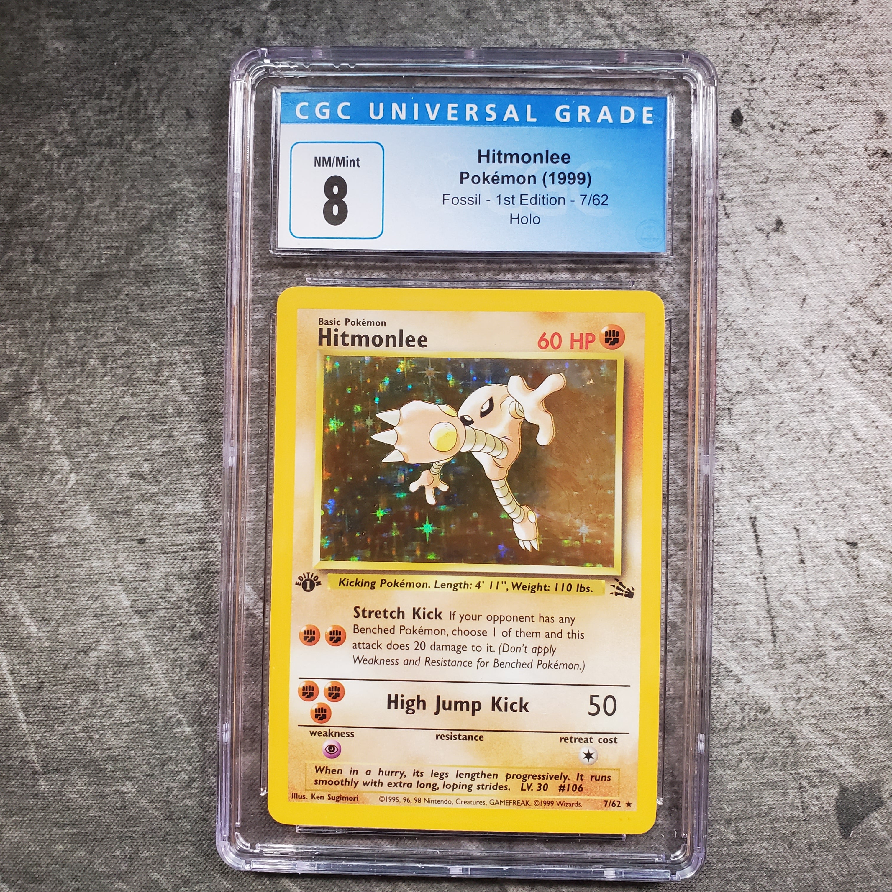 1st outlets edition Hitmonlee Holo