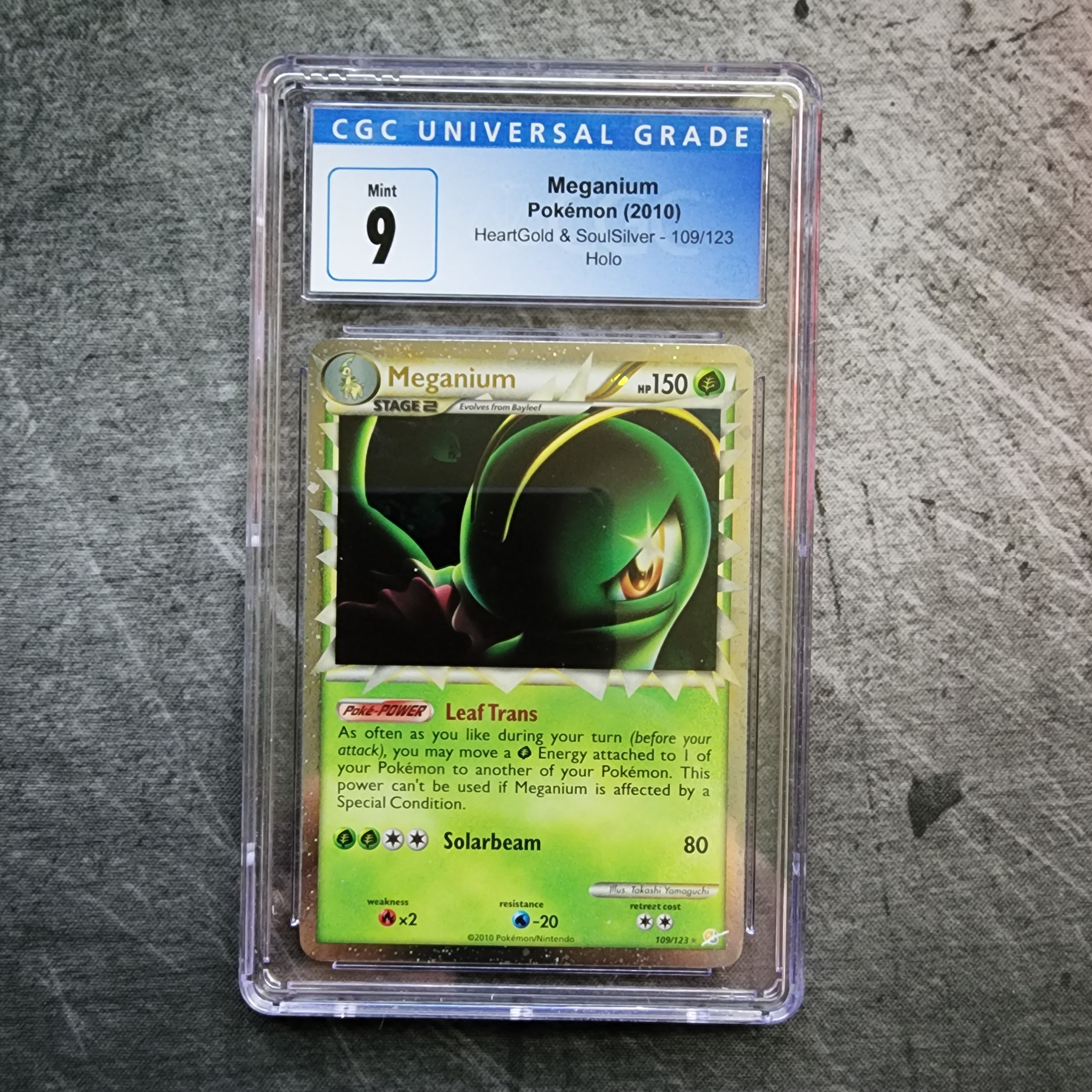 Pokemon cgc 9 meganium outlet